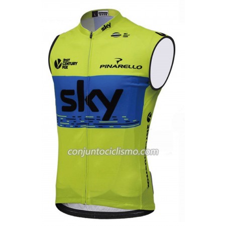 Chaleco ciclismo 2018 Team Sky N004